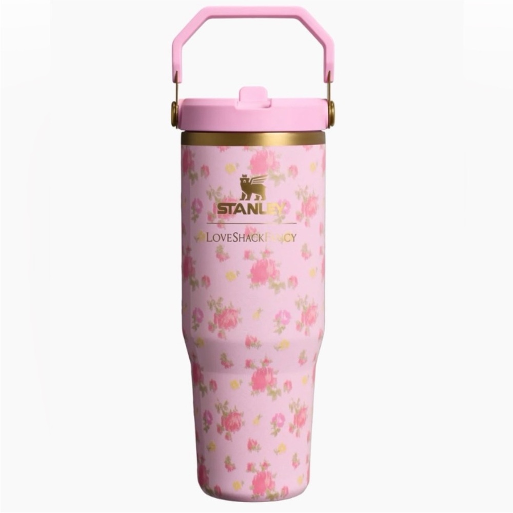 STANLEY 1913 X LOVESHACKFANCY ICEFLOW Flip Straw Tumbler 30 oz - Picture 4 of 10